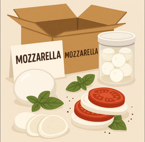 Box abbonamento Maestri Casari Premium con formaggi di bufala