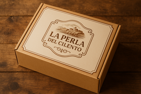 Box regalo abbonamento formaggi di bufala La Perla del Cilento