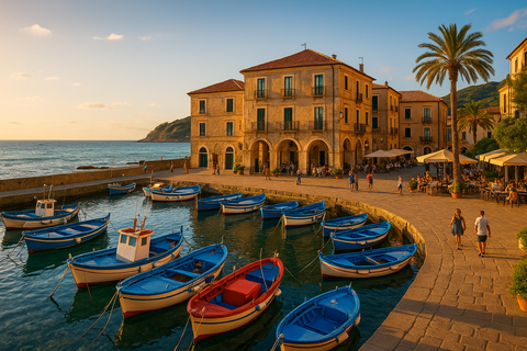 Santa Maria di Castellabate – Small fishing port with beautiful piazza and coastal views.